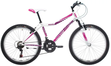BICICLETA KENZEL ROXIS 24" White Pink