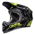Cască Fullface O’Neal Zombie Black-Neon-Yellow