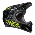 Cască Fullface O’Neal Zombie Black-Neon-Yellow
