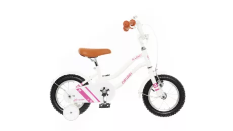 Bicicletă copii Neuzer 12" Alb Roz
