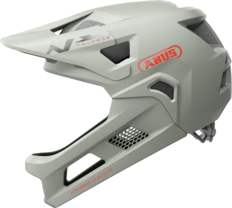 Cască Abus Youdrop FF JR Chalk Grey