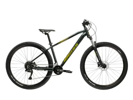 Bicicletă Kross Hexagon 5.0 29" Grey Green Glossy MY26