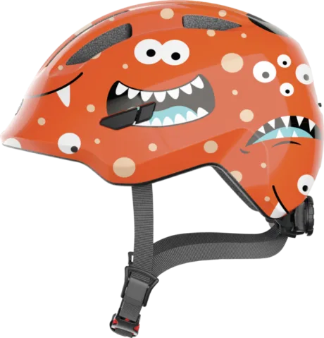 Cască Abus Smiley Copii Orange Monster