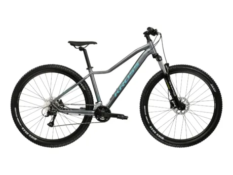 Bicicletă Kross Lea 4.0 27,5" Grey Turquoise Glossy