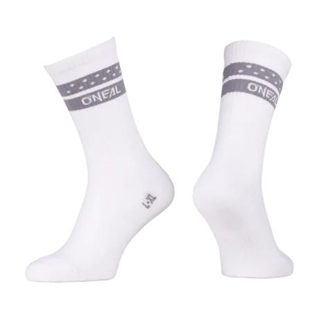 Șosete MTB O'NEAL PERFORMANCE Solid V.26 White