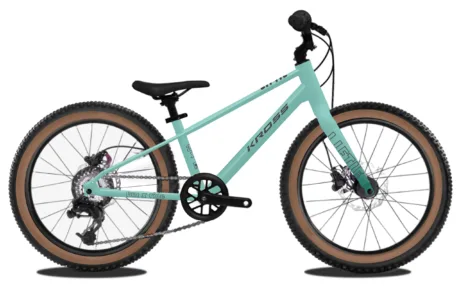 Bicicletă Kross Liftie X  20" Turquoise Black Glossy MY26