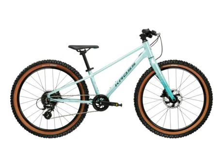 Bicicletă Kross Liftie X 24" Silver Blue Black MY26