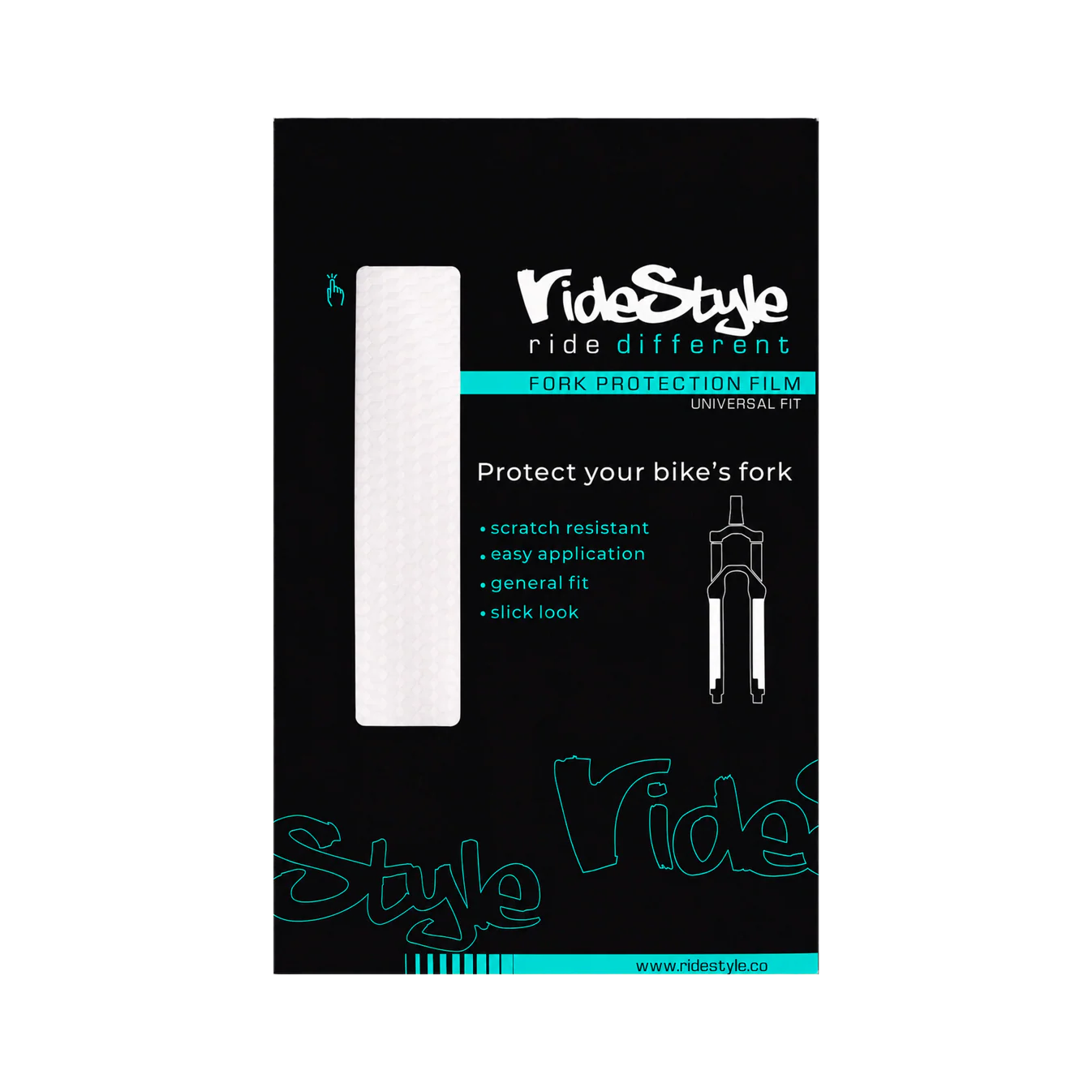 Protecție Furcă Ridestyle Fork kit Universal Textured - FunBike