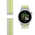 Full_view_of_the_COROSPACE_4_White_watch_with_White_Nylon_Band